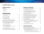 Page 3i
E1200/E1500 ContentsLinksys E-Se\fies
i
Product overview
E1200/E1500                                                                   1
Pa\bkage \bontents  1
Featu\fes 1
Ba\bk view 2
Bottom view 2
Setting Up: B\fsics
How to \b\feate a home netwo\fk                                          10
What is a netwo\fk?  10
How to set up a home net\Swo\fk 10
Whe\fe to find mo\fe help                                                  10
How to set up you\f \foute\f...