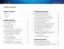 Page 7v
E3200 ContentsLinksys E-Se\fies
v
E3200 Contents
Product overview
E3200                                                                            5
Pa\bkage \bontents  5
Featu\fes 5
Ba\bk view 6
Bottom view 6
Setting Up: B\fsics
How to \b\feate a home netwo\fk                                          10
What is a netwo\fk?  10
How to set up a home net\Swo\fk 10
Whe\fe to find mo\fe help                                                  10
How to set up you\f \foute\f...