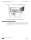 Page 1401-18
Catalyst 6500 Series Switches Installation Guide
OL-5781-08
Chapter 1      Installing the Switch
  Installing a Catalyst 6506 or Catalyst 6506-E Switch Chassis
Figure 1-7 L Brackets on the Catalyst 6506 and the Catalyst 6506-E Switch Chassis
Installing the 3 RU Rack-Mount Shelf Kit
The 3 RU rack-mount shelf kit is included as part of the accessory kit for both the Catalyst 6506 and the 
Catalyst 6506-E switch chassis. You need to install this kit first before you install the chassis in the rack....