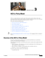 Page 43CH A P T E R
3-1
User Guide for Cisco Secure Access Control System 5.3
OL-24201-01
3
ACS 5.x Policy Model
ACS 5.x is a policy-based access control system. The term policy model in ACS 5.x refers to the 
presentation of policy elements, objects, and rules to the policy administrator. ACS 5.x uses a rule-based 
policy model instead of the group-based model used in the 4.x versions.
This section contains the following topics:
Overview of the ACS 5.x Policy Model, page 3-1
Access Services, page 3-6
Service...