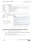 Page 52918-15
User Guide for Cisco Secure Access Control System 5.3
OL-24201-01
Chapter 18      Managing System Administration Configurations
  Adding Local Server Certificates
Step 2Click Add.
Step 3Enter the information in the Local Certificate Store Properties page as described in Table 18-12:
Importing Server Certificates and Associating Certificates to Protocols
The supported certificate formats are either DER or PEM.
Step 1Select System Administration > Configuration > Local Server Certificates > Local...