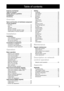 Page 33
Table of contents
Features and Design .........................................2Table of contents ................................................ 3Safety operation guideline .............................. 4Compliance ........................................................ 11Accessory ........................................................... 12
Overview
Name and function of individual component 
of your projector
Front/top ............................................................. 14
Rear...