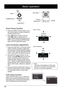 Page 3030
Zoom /focus function
1. Press the ZOOM / FOCUS button on the 
rear control panel or remote controller for 
zooming and focusing.
2.  Press 
 button to zoom in and out.  
Press  button to change focus of 
image. Default adjustment speed is set to 
FAST. You may press the ENTER button, 
select STEP for speed fine-tuning. 
Lens movement adjustment
1.  Press the LENS SHIFT on the rear control 
panel or remote controller to adjust posi -
tion of the lens. Default adjustment speed 
is set to FAST. You may...