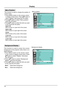 Page 3434
Display
Background displayBackground Display
This function is used to select the screen 
background of the projector when there is no 
signal detected.
1 Press MENU button on the remote control 
   or top control to display screen menu. Press 
     button to select "Display", then press 
    the OK button.
2 Press   button to select "Background  
   display", press the OK button.
3 Press   button to select the item you want 
   to set, press the OK button.
Black .... Select black...