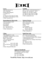 Page 63U.S.A.
EIKI International, Inc.
30251 Esperanza
Rancho Santa Margarita
CA 92688-2132
U.S.A.
Tel: 800-242-3454 (949)-457-0200
Fax: 800-457-3454 (949)-457-7878
E-Mail: usa@eiki.com
Canada
EIKI CANADA - Eiki International, Inc.
P.O. Box 156, 310 First St. - Unit 2,
Midland, ON, L4R 4K8, Canada
Tel: 800-563-3454 (705)-527-4084
Fax: 800-567-4069 (705)-527-4087
E-Mail: canada@eiki.com
Deutschland & Österreich
EIKI Deutschland GmbH
Am Frauwald 12
65510 Idstein
Deutschland
Tel: +49-6126-9371-0
Fax:...