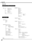 Page 82


Menu Tree
InputRGB (PC analog)RGB (Scart)RGB (PC digital)RGB (AV HDCP)
Input 3
RGB
VideoS-video
Input 2
✔Note:
•The Menu display varies depending on the input signal.
Appendix
Input 4
(For Optional Interface Boards)
(For Optional Interface Boards)
HDMI
Computer Input/HDMI Input/Video Input
Input 1
Projector
Information
Remote control
EffectRelease key
InputH-sync freq.V-sync freq.
Key lock
Screen
Language
Lamp mode
Power management
Lamp 1
PIN code lock
Lamp 2
Lamp controlLamp interval
Filter...