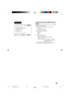 Page 4339
Pict.
There is no picture or audioSCR Net.PRJHelp
Vertical stripes or flickering image appear
Data image is not centered
Color is faded or poor
Picture is dark
The image is distorted
Reset all adjustments to default settings
SEL. ENTER END
“Help” menuThe items you can set with the “Help”
menu
“Help” menu n Page 51• Vertical stripes or flickering image appear
Auto Sync
Adjust vertical noise
Adjust horizontal noise
• Data image is not centered
Auto Sync
H-Pos
V-Pos
• Color is faded or poor
INPUT 1 or...