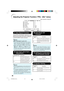 Page 5046
Adjusting the Projector Function (“PRJ - ADJ” menu)
Auto Search
Auto Sync
Auto Power Off
System Sound
System Lock
h On On
On
On
SEL./ADJ. ENTER END0 Lamp Timer(Life) 100% Pict. SCRPRJ - ADJNet. Help
Speaker On
RS-232C 9600 bpsFan Mode NormalDisable
1 11 1
1 Auto Search Function
This function automatically searches for and
switches to the input mode in which signals are
being received, when the projector is turned on,
or when the INPUT button is pressed.
When “Auto Search” is set to “On”
• If two or...