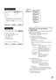 Page 39
37
“Network” menu
SEL./ADJ. ENTER END
Pict. SCR PRJ
NetworkHelp
Password Disable
DHCP Client Off
TCP/IP
MAC Address
Projector
XX : XX : XX : XX : XX : XX
XX-XXXX
“Help” menu
SEL ENTER END
There is no picture or audio
Vertical stripes or ﬂickering image appear
Data image is not centered
Color is faded or poor
Picture is dark
The image is distorted
It is difﬁcult to hear audio
Reset all adjustments to default settings
SEL.
Pict. SCR PRJ Net.
Help
Main menuNetwork
Page 49
Password [Enable/Disable]
DHCP...