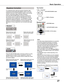 Page 27


Keystone	Correction
Remote	Control
Top	Control
AUTO	SET/CANCEL	button
POINT	▲▼◄► buttons
KEySTONE	button
POINT	▲▼buttons
AUTO	SETUP/CANCEL 	button
Basic	Operation
If a projected picture still has keystone distortion after 
pressing the AUTO SETUP/CANCEL button on the top 
control or the AUTO SET/CANCEL button on the remote 
control, correct the image manually as follows:
Press the KEYSTONE button on the top control or on 
the remote control to switch the Standard (for Vertical/
Horizontal)...