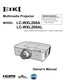 Page 1 Network Supported        
Refer to the Owner's Manuals below for 
details about network function.
□   Network Set-up and Operation
□  PJ Network Manager
Multimedia Projector
Owner's Manual
LC-WXL200AMODEL
LC-WXL200AL
■ Lens is optional for the projectors that “L” follows in model numb\
er. 