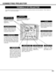 Page 11S–VIDEO
R–AUDIO–L VIDEO/Y Cb/Pb    Cr/PrVIDEO/Y Cb/Pb Cr/Pr
RESETCONTROL PORT USBAUDIO 1 AUDIO 2ANALOG DIGITAL(DVI-D)
INPUT 1
INPUT 2
INPUT 3
R/C JACK
G B R H/V V
(
MONO)
11
CONNECTING PROJECTOR
TERMINALS OF PROJECTOR
When controlling computer
with Remote Control Unit of
this projector, connect mouse
port of your personal computer
to this connector.  (Refer to
P12.)
Connect S-VIDEO
output from video
equipment to this
jack.  (Refer to P13.)  
Connect an audio output
(stereo) from computer to
these jacks....