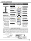 Page 1515
BEFORE OPERATION
FOCUS BUTTON
Used to adjust focus. (P21)
AUTO PC ADJ. BUTTON
Use to operate AUTO PC
Adjustment function. (P25)
KEYSTONE BUTTON
Used to correct keystone
distortion. (P21, 37)
IMAGE BUTTON
Used to select image
level. (P28, 32)
  LOCK
FREEZE
SELECT D.ZOOM
MUTE
VOLUME-
MENU
NO SHOW
IMAGE
VOLUME+
KEYSTONE
LASER
P-TIMER
ZOOM
INPUT 1
INPUT 2
FOCUS
LENS
AUTO PCON-OFF
INPUT 3
INPUT 4
COLOR.M
OPERATION OF REMOTE CONTROL
ONALL OFF
ALL-OFF SWITCH
Left Side
When using Remote Control Unit,
turn...