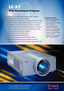 Page 1Projectors . . . and more!2345
XGA Powerhouse Projector
2345
Heres true widescreen data and video projection, 
with high brightness and contrast, and all the 
color only 3 panel LCD imaging can provide.
LCX7
9000 ANSI Lumens
LCX7
9000 ANSI Lumens
Shown with Optional Lens.
t9000 ANSI Lumens** bright at 90% uniformity and a 2000:1 contrast ratio.
tXGA resolution. UXGA~VGA and MAC compatible.
tCompatible with Normal and Widescreen input resolutions up to UXGA and 1080p.
tSupports both analog and digital...