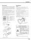 Page 2121
Installation
Some  parts  are  not  used  for  installation  or  replacement. 
Keep these parts for later use.
Focus Lock Screw
Focus Lock Ring
Focus adjustment 
Set up the projector and project image on the screen.
1 . Loosen the Focus Lock Screw on the lens.
2 .  Rotate  the  lens  to  obtain  proper  focus  on  center 
area of the screen. 
3 .  Lock the Focus Lock Screw securely.
When proper focus is not observed at outer area of the 
screen, proceed the following adjustments.
4 .  Loosen  the...