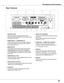 Page 9
9

Part	Names	and	Functions
Rear	Terminal	
②③①④
⑥⑩⑦⑨⑧
⑤
⑥	S-VIDEO	IN
	 Connect	the	S-VIDEO	output	signal	from	video	
equipment	to	this	jack	(p.17).
⑨	AUDIO	IN
	 Connect	the	audio	output	signal	from	video	
equipment	connected	to	⑥	or	⑩	to	this	jack.	
For	a	mono	audio	signal	(a	single	audio	jack),	
connect	it	to	the	L	(MONO)	jack	(p.17).
⑧	COMPUTER	1	/	COMPUTER		 AUDIO	IN
	 Connect	the	audio	output	(stereo)	from	a	
computer	or	video	equipment	connected	to	②	
or	④	to	this	jack.	(16,	18)
⑩	VIDEO	IN...