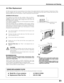 Page 6161
Maintenance and Cleaning
Turn off the projector, and disconnect the AC power cord
from the AC outlet.1
2
3
4
RECOMMENDATION
We recommend avoiding dusty/smoky environments when
operating a projector.  Usage in these environments may
cause poor image quality.
When using under dusty or smoky conditions, dust may
accumulate on liquid crystal panel, lens, or optical elements inside
it. This condition may degrade quality of projected image.
When above symptoms are noticed, contact your authorized
dealer or...