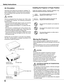 Page 6
6

Safety Instructions
Openings	in	the	cabinet	are	provided	for	ventilation.	To	
ensure	reliable	operation	of	the	product	and	to	protect	it	
from	overheating,	these	openings	must	not	be	blocked	
or	covered.	
	CAUTION
Hot	 air	is	exhausted	 from	the	exhaust	 vent.	When	 using	
or 	installing 	the 	projector, 	the 	following 	precautions	
should	be	taken.	
–	Do	 not	put	any	 flammable	 object	or	spray	 can	near	 the	
projector,	hot	air	is	exhausted	from	the	air	vents.
–	Keep	the	exhaust	vent	at	least	3’...