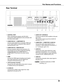 Page 9


Part Names and Functions
Rear Terminal 
⑥	S-VIDEO IN
	 Connect	the	S-VIDEO	output	signal	from	video	 equipment	to	this	jack	(p.15).
⑨	AUDIO IN
	 Connect	the	audio	output	signal	from	video	 equipment	connected	to	
⑥	or	⑩	to	this	jack.	
For	a	mono	audio	signal	(a	single	audio	jack),	
connect	it	to	the	L 	(MONO)	jack	(p.15).
⑧	COMPUTER 1 / COMPUTER  AUDIO IN
	 Connect	the	audio	output	(stereo)	from	a	 computer	or	video	equipment	connected	to	
②	
or	
③ 	to	this	jack.	(pp14,	16)
⑩	VIDEO IN...