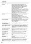 Page 6666
Appendix
 No image  – Check the connection between your computer or video               equipment and the projector. See pages 14-16.    – See if the input signal is correctly output from your computer.            Some laptop computers may need to change the setting for                                                                monitor output when connect\
ing to a projector. See your            computer’s instruction manual for the setting.     – It takes about 30 seconds to display an image...