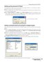 Page 15
1PJ NETWORK MANAGEROWNER'S MANUAL

Setting up the password of Telnet
The  password  of  telnet  can  be  set  up  by  the  procedure  below.  It  is  necessary  to  make  a 
password, same as the network password.
1  Select a target which you want to set up the password of telnet from the status list. You 
can select multiple targets.
2  Select Telnet  setting  from Target  menu, Telnet  setting  dialog  box  will  appear  as  the 
below figure. Set a password and click OK button. When multiple...