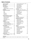 Page 3
3

Table	of	Contents
Trademarks
Each  name  of  corporations  or  products  in  this  book  is  either  a  registered  trademark  or  a  trademark  of  its  respective 
corporation.
Features	and	Design	 .  .  .  .  .  .  .  .  .  .  .  .  .  .  .  .  .  .  .2
Table	of	Contents  .  .  .  .  .  .  .  .  .  .  .  .  .  .  .  .  .  .  .  .  .  .
3
To	the	Owner  .  .  .  .  .  .  .  .  .  .  .  .  .  .  .  .  .  .  .  .  .  .  .  .  .  .
4
Safety	Instructions  .  .  .  .  .  .  .  .  .  .  .  .  .  .  .  ....