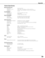 Page 8383
Technical Specifications
Mechanical Information 
 Projector Type      Multi-media Projector 
  Dimensions (W x H x D)    21.66” x 6.89” x. 17.76” (451.0 mm x 175.0 mm x 550.1 mm) 
  Net Weight     
32.4 lbs (14.7 kg) (LC-WGC500AL) / 34.0 lbs (15.4 kg) (LC-WGC500A) 
  Feet Adjustment      0˚ to 3.5˚                 
Panel Resolution 
 LCD Panel System      0.95” TFT Active Matrix type, 3 panels  
  Panel Resolution      1280 x 800 dots 
  Number of Pixels      3,072,000 (1,280 x 800 x 3 panels)...