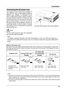 Page 1919
Connecting the AC power cord
Installation
Connect the AC power cord to the projector.
This projector uses nominal input voltages of 
100–240V AC and it automatically applies to 
different input voltages. It is designed to work 
with a single-phase power system having a 
grounded neutral conductor. To reduce the risk 
of electrical shock, do not plug into any other 
type of power system. If you are not sure of 
the type of power being supplied, consult your 
authorized dealer or service station....