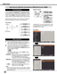 Page 38
8

Choose	Computer 1(Component) or	Computer 1(Scart) 
by	pressing	the	the	COMPONENT	or	COMPUTER	1	button	
on	the	remote	control	or	press	the	INPUT 	button	on	the	top	
control;	choose	HDMI by	pressing	the	HDMI	button	on	the	
remote	control	or	press	the	INPUT	button	on	the	top	control.	
Before	using	these	buttons,	correct	input	source	should	be	
selected	through	Menu	operation	as	described	below.
1
Input Menu
2Use	the	Point	▲▼	buttons	to	select	Computer 1	and
then	press	the	Point	►	button;	use	the...