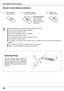 Page 12
12

Part Names and Functions
To ensure safe operation, please observe the following precautions:
 ● Use two (2) AA or LR6 type alkaline batteries.
 ●  Always replace batteries in sets.
 ●  Do not use a new battery with a used battery.
 ●  Avoid contact with water or liquid.
 ●  Do not expose the remote control to moisture or heat.
 ●  Do not drop the remote control.
 ●  If  the  battery  has  leaked  on  the  remote  control,  carefully  wipe  the  case  clean  and  install  new 
batteries.
 ●  Risk of...