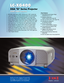 Page 1t5000 ANSI Lumens bright, at 90%+ uniformity and a 1000:1 contrast ratio.
t3panel LCD imaging for rich color saturated computer and video projection.
tXGA resolution. Smart data compression/expansion, and video scaling.
tIncludes most professional input configurations, including 5 BNC and DVI.
tAccepts analog and digital computer input, analog and digital w/HDCP video. 
tCompatible with Computer sources up to UXGA, Video sources up to 1080i.
tPower zoom & focus. V & H Power lens shift. Digital keystone...