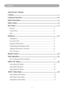 Page 3Contents
1
Contents
About Owner’s Manual
Contents
  ........................................................................\
.............................................1
Contents of Your Box
  ........................................................................\
....................3-A
Safety Instructions
  ........................................................................\
............................4
Safety Labels........................................................................\...