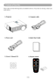 Page 5Contents of Your Box
Safety InstructionsContents of Your Box
Please make sure that following items are included in the box. If any it\
ems are missing, contact your 
dealer please..
1. Projector6. Remote control 2. Computer cable
3. Power cord
4.   Quick Start Guide
5.  Owner’s Manual CD
3-A 