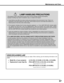 Page 67
67

ORDER	REPLACEMENT	LAMP
Replacement lamp can be ordered through your dealer. When ordering, give the following information to the 
dealer.
 ●   Model	No .	of	your	projector	 :LC-XL100,	LC-XL200,	LC-XL100L,	LC-XL200L
 ●  Replacement	Lamp	Type	No .	 :POA-LMP17	(For	LC-XL100,	LC-XL100L)
              (Service Parts No. 610 347 5158)
																																																															POA-LMP16	(For	LC-XL200,	LC-XL200L)
               (Service Parts No. 610 346 9607)
Maintenance	and...