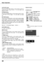 Page 2424
Basic Operation
black out → the captured image → normal → • • • • •
Press the NO SHOW button on the remote control to black 
out the image.  To restore to normal, press the NO SHOW 
button again or press any other button.  When a projected 
image  is  captured  and  set  as  "User"  in  the  Logo  selection 
(p.48),  the  screen  changes  each  time  you  press  the  NO 
SHOW button as follows. NO SHOW button
Press  the  AUTO  SET  button  on  the  remote  control  to 
operate  the  Auto...