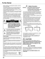 Page 4
4

To the Owner
CAUTION: TO REDUCE THE RISK OF ELECTRIC 
SHOCK, DO NOT REMOVE COVER (OR 
BACK) . NO USER-SERVICEABLE PARTS 
INSIDE EXCEPT LAMP REPLACEMENT  . 
REFER SERVICING TO QUALIFIED 
SERVICE PERSONNEL .
THIS SYMBOL INDICATES THAT DANGEROUS VOLTAGE CONSTITUTING A RISK OF ELECTRIC SHOCK IS PRESENT WITHIN THIS UNIT.
THIS SYMBOL INDICATES THAT THERE ARE IMPORTANT OPERATING AND MAINTENANCE INSTRUCTIONS IN THE OWNER'S MANUAL WITH THIS UNIT.
CAUTION
RISK OF ELECTRIC SHOCK
DO NOT OPEN
Before...