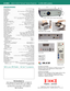 Page 2SPECIFICATIONS:
INCLUDED ACCESSORIES:
Quick Start Guide. Owner’s Manual on CDROM. AC Power Cord.
VGAtype Computer Input Cable (Dsub15). Wireless Remote 
Control & Batteries (AAA x 2). 
OPTIONAL ACCESSORIES:
Replacement Lamp. Replacement Air Filter Cartridge. Soft CarryBag.
Computer In 1 “VGA” (Analog) Input Cable (DVII~Dsub15).
Computer In 2 Component Video Input Cable (Dsub15~3RCA).
Ceiling Mount. Ceiling Post and Plate.
S
creen Brightness.
..........................................u
p to 3100 ANSI...