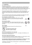 Page 75
Safety Instructions
WARNING
If a problem should occur
If	smoke	or	strange	odors	arise,	continued	use	could	result	in	fire	or	electrical	shock.	In	
such case, immediately turn off the power switch and then disconnect the power plug 
from the power outlet. After making sure that the smoke or odor has stopped, contact your 
dealer for repairs. Never attempt to make repairs yourself because this \
is dangerous.  
Do not use this projector if there is no image or sound, or if the sound\
 is distorted....