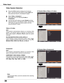 Page 3838
Video InputVideo System Selection
1AV System Menu (Video or S-video)
AV System Menu (Component)
2
If	the	 projector	 cannot	reproduce	 proper	video	image, 	
select	 a	 specific	 broadcast	 signal	 format	 from	 among	 PA L,	
SECAM,	NTSC,	NTSC 4 .43,	PAL-M,	and	PAL-N. PAL/SECAM/NTSC/NTSC4 .43/PAL-M/PAL-N
The 	projector	 automatically 	detects 	an 	incoming 	video 	
signal,	and	adjusts	itself	to	optimize	its	performance.
If	the	projector	cannot	reproduce	proper	video	image,	select	
a	specific	component...