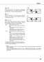 Page 45
Setting
45
Setting
Ceiling
When  this  function  is  "On",  the  picture  is  top/bottom and  left/right  reversed.   This  function  is  used  to  project the image from a ceiling mounting the projector.
Rear
When  this  function  is  "On",  the  picture  is  left/right reversed.   This  function  is  used  to  project  the  image  to a rear projection screen.
Ceiling 
Rear 
Input search
This  function  detects  the  input  signal  automatically. When  finding  a  signal,  the  search...