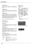 Page 24Basic Operation
4
black out  the captured image  normal  • • • • •
Press  the  NO  SHOW  button  on  the  remote  control  to 
black out the image. To restore to normal, press the NO 
SHOW  button  again  or  press  any  other  button.  When 
a  projected  image  is  captured  and  set  as  "User"  in  the 
L

ogo  selection  (p.4 ),  the  screen  changes  each  time 
you press the NO SHOW button as follows. NO SHOW button
Press  the  AUTO  PC  button  on  the  remote  control  to...