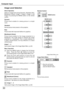 Page 3030
Computer Input
Select an image level among Dynamic, Standard, Real, 
Blackboard  (Green),  Image  1,  Image ,  Image  3,  and 
Image  4  by  pressing  the  IMAGE  button  on  the  remote 
control.
Normal picture level preset on this projector.
Picture level with improved halftone for graphics. Standard
Real
Image 1 ~ 4
Image Level Selection 
Direct Operation
Blackboard (Green)
Picture  level  suitable  for  the  image  projected  on  a 
blackboard.  This  mode  assists  to  enhance  the  image...