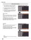 Page 4040
Video System Selection
1AV System Menu (Video or S-video)
AV System Menu (Component)
2
If  the  projector  cannot  reproduce  proper  video  image, 
select  a  specific  broadcast  signal  format  from  among PA L, 
SECAM, NTSC, NTSC 4 .43, PAL-M, and PAL-N.
PAL/SECAM/NTSC/NTSC4 .43/PAL-M/PAL-N
The  projector  automatically  detects  an  incoming  video 
signal, and adjusts itself to optimize its performance.
If the projector cannot reproduce proper video image, select 
a specific component video...