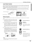 Page 1313
Part Names and Functions
Spotlight
Pointer Function
Pointer
✔Note:
You can choose the size of Spotlight (Large, Middle, and Small) and
the pattern of Pointer (Arrow, Finger, and Dot) in the Setting Menu.
See “Pointer” on page 51. This remote control emits a laser beam from the laser light window.  With the LASER button pressed, laser light
goes on.  The signal emission indicator lights red and laser is emitted with red light.  With the LASER button
pressed for more than 1 minute or released, the light...