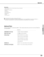 Page 6767
Appendix
Model No.
COMPONENT-VGA Cable: AH-98771 (POA-CA-COMPVGA)
SCART-VGA Cable: AH-98881 (POA-CA-SCART)
Ceiling Hanger:POA-CHS-US01 (for low ceiling)
POA-CHL-UL01 (for high ceiling)
POA-CHS-US02 (for low ceiling)
POA-CHL-UL02 (for high ceiling)  
POA-CHB-XU70
USB Memory :WL-30
(This is used for Memory Viewer operation.)
USB Wireless LAN adapter:WL-10(This is used for Wireless LAN operation.)
The parts listed below are optionally available.  When ordering those parts, give the item name and Model...