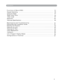 Page 4
Contents
Functions of Menu(OSD)............................................
KeypadOperating............................................................................
ComputerMode..............................................................................
Videomode...................................................................................
Appendix............................................................
Maintenance and Troubleshooting  . . . . . . . . . . . . . . . . . . . . . . . . . . ....