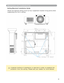 Page 52
Maintenance and Troubleshootin g 
Ceilin g  Mounted Installation Guide 
Attach the optional ceiling mount at fo ur-suspension bracket fixing points when 
suspending the from a ceiling.  
A spe cial method of installation is required in order to suspend the 
p r o j e ctor from t he c ei l in g. Please a sk y our dealer f or more d e tails. 
51  