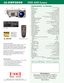 Page 2Specifications subject to change without notice. 
©2007 EIKI International, Inc.  Printed in the USA.  09/01/07
B
rightness ......................................... up to 2000 ANSI Lumens
I
llumination Uniformity ............................................... 85%
Size of Color Palette  .......................................... 16.7 MillionC
ontrast Ratio  ........................................ 400:1 (Full ON/OFF)
P
rojection Lamp ............................................ 205 Watt NSH
E
stimated...