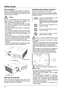 Page 66
M4x1010mm
 Torque:1.40N.m 
Safety Guide
Air circulationVents in the cabinet are provided for ventilation. 
To ensure reliable operation of the product and to 
protect it from overheating, these openings must 
not be blocked or covered.
Caution
Hot air is exhausted from the exhaust vent. 
When using or installing the projector, the 
following precautions should be taken.
-   Do  not  put  any  flammable  objects,  or  spray  
can near the projector. Hot air is exhausted   
from the air vents.
-    Keep...