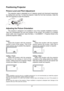 Page 2121
Positioning Projector
Picture Level and Pitch Adjustment
 The projection angle is adjustable up to 5 degrees upward and downward respectively 
by rotating front and rear. To raise the projector, rotate the front feet clockwise, rotate the 
rear foot clockwise to lower the projector.
Adjusting the Picture Orientation
  This projector is designed to be installed in one of four possible installation locations. 
Take  into  consideration  the  size  and  position  of  the  screen,  the  location  of  a...